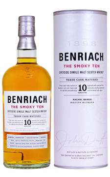 Benriach 10 Years Smoky Single Malt Whisky - 0,7L 46% vol