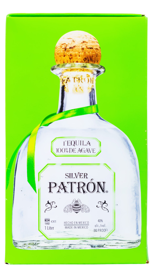 Patron Silver Tequila - 1 Liter 40% vol