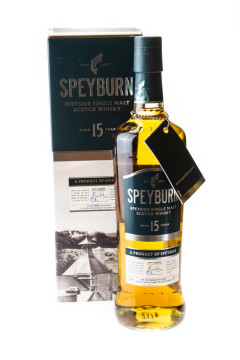 Speyburn 15 Jahre Speyside Single Malt Scotch Whisky - 0,7L 46% vol