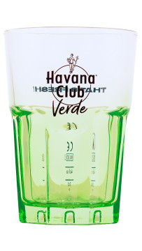 Havana Club Verde Cocktail Glas