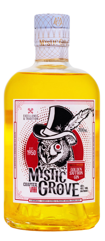 Mystic Grove Golden Saffron Gin - 0,7L 43% vol