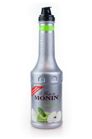 Monin Grüner Apfel Granny Smith Fruchtpüree Mix - 1 Liter