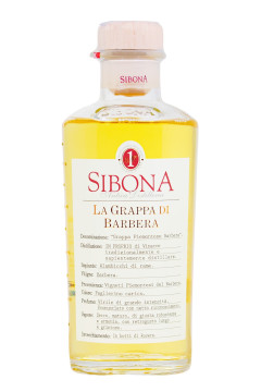 Sibona Grappa di Barbera - 0,5L 40% vol