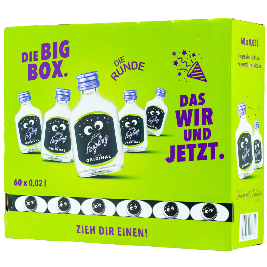 Paket [60 x 0,02L] Kleiner Feigling - 1,2L 20% vol