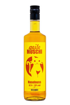 Geile Muschi Haselnuss Likör - 0,7L 15% vol