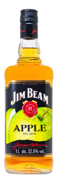 Jim Beam Apple Whiskeylikör - 1 Liter 32,5% vol