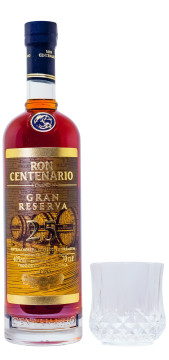 Ron Centenario 25 Geschenkset - 0,7L 40% vol