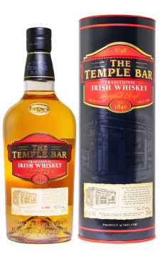 The Temple Bar Traditional Blended Irish Whiskey - 0,7L 40% vol