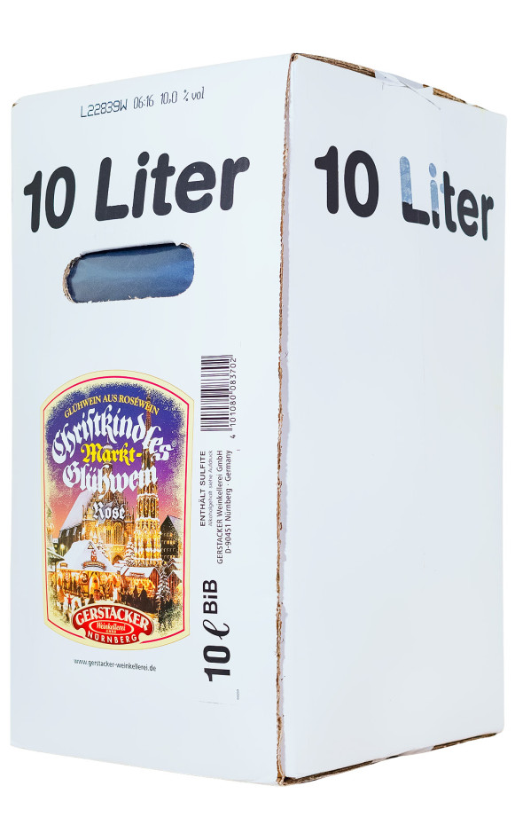 Gerstacker Rose Glühwein Bag-Box - 10L 10% vol