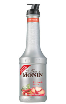 Monin Rhabarber Rhubarb Fruchtpüree Mix - 1 Liter