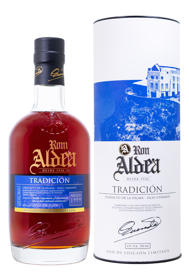 Ron Aldea Tradicion min. 20 Jahre - 0,7L 43% vol