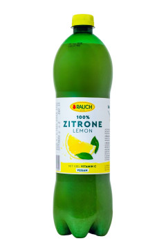 Rauch Zitrone 100% Zitronensaft aus Zitronensaftkonzentrat - 1 Liter