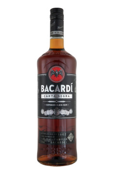 Bacardi Carta Negra - 1 Liter 37,5% vol