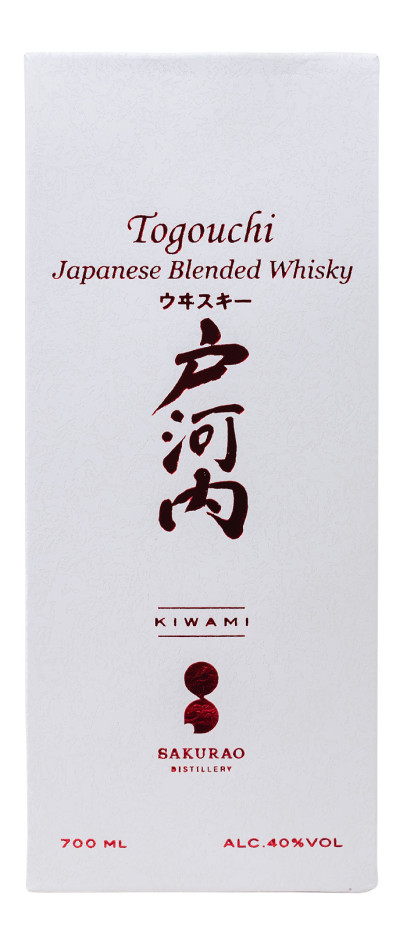 Togouchi Kiwami Japanese Blended Whiskey - 0,7L 40% vol