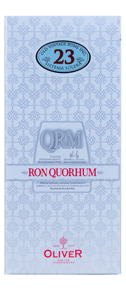 Ron Quorhum 23 Jahre Solera Rum - 0,7L 40% vol