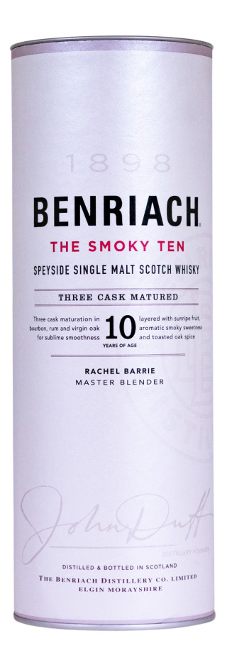 Benriach 10 Years Smoky Single Malt Whisky - 0,7L 46% vol