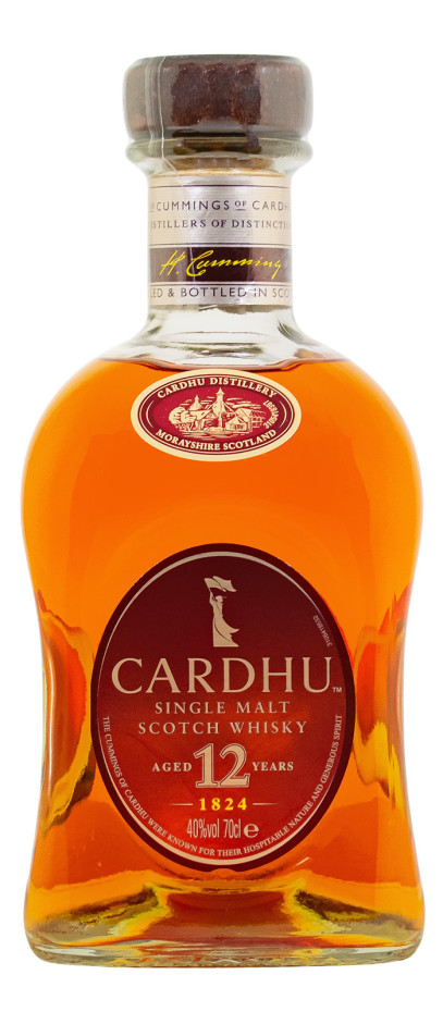 Cardhu 12 Jahre Single Malt Scotch Whisky - 0,7L 40% vol