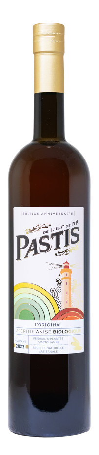 Pastis de lIle de Re Bio - 0,7L 45% vol