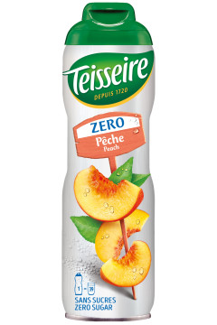 Teisseire La Peche Pfirsich Zero Getränkekonzentrat - 0,6L