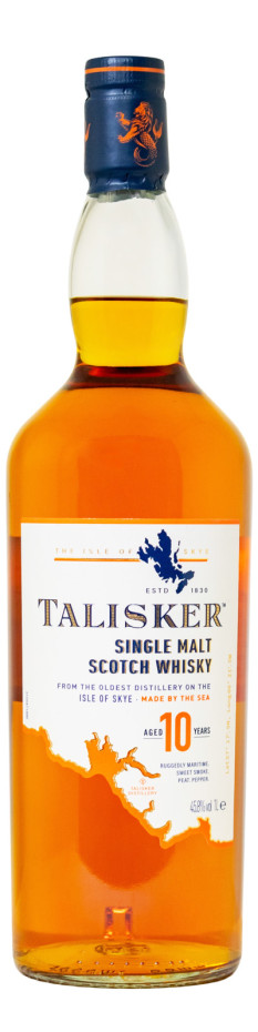 Talisker 10 Jahre Single Malt Scotch Whisky - 1 Liter 45,8% vol