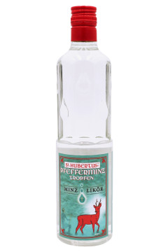 St. Hubertus Pfefferminz Tropfen - 0,5L 18% vol