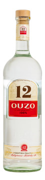 Ouzo 12 Anisspirituose - 1 Liter 38% vol