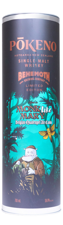 Pokeno Monk like Mary Single Malt Whisky - 0,7L 58,8% vol