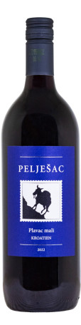 Peljesac Plavac Mali Rotwein halbtrocken - 1 Liter 12,5% vol