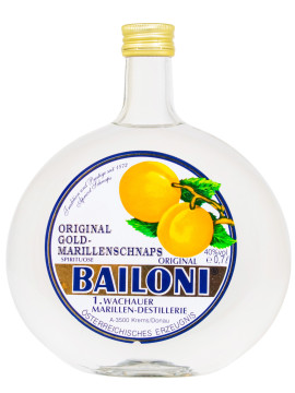 Bailoni Wachauer Gold-Marillenschnaps - 0,7L 40% vol