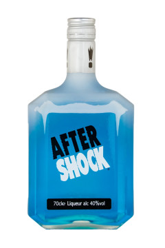 After Shock Blue Likör - 0,7L 40% vol