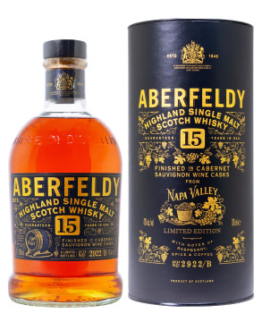 Aberfeldy 15 Jahre Napa Valley - 0,7L 43% vol