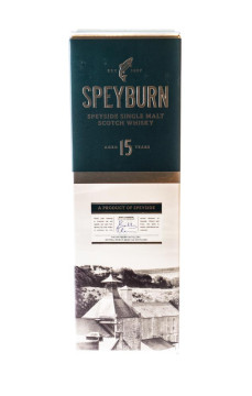 Speyburn 15 Jahre Speyside Single Malt Scotch Whisky - 0,7L 46% vol