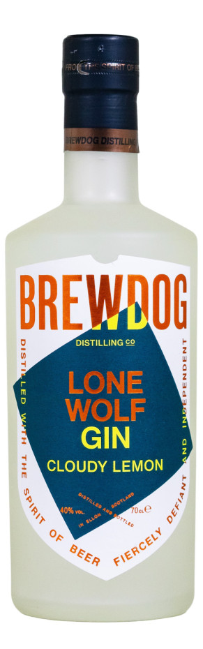 LoneWolf Cloudy Lemon Gin - 0,7L 40% vol