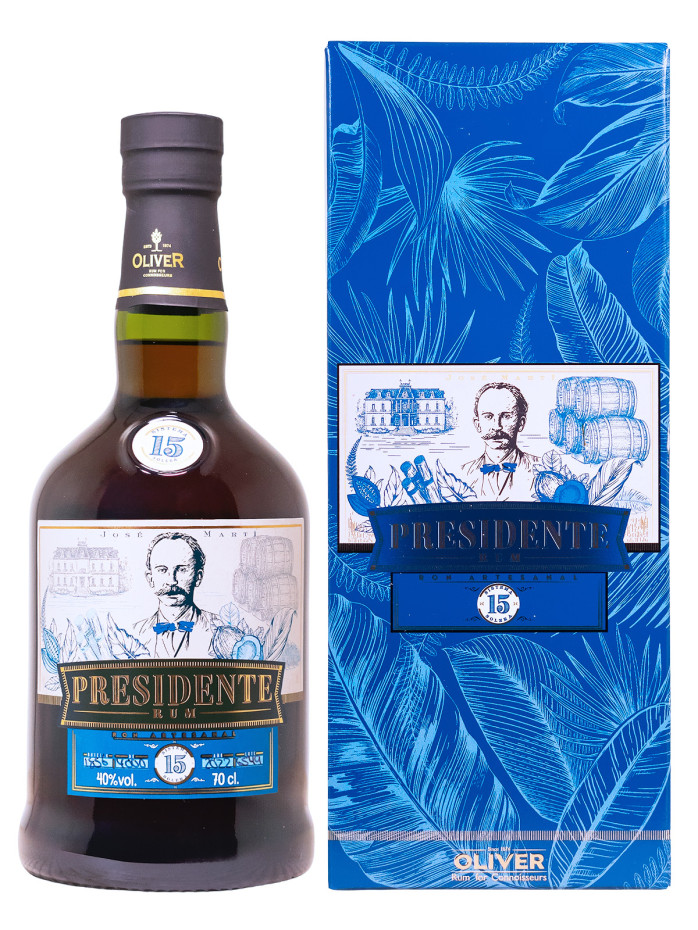 Presidente 15 Jahre Rum - 0,7L 40% vol