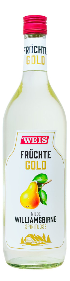 Weis Früchtegold Milde Williamsbirne - 1 Liter 35% vol