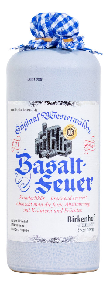 Westerwälder Basaltfeuer Kräuterlikör - 0,7L 56% vol