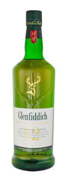 Glenfiddich 12 Jahre Single Malt Scotch Whisky - 1 Liter 40% vol