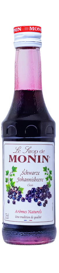 Monin Schwarze Johannisbeere Cassis Sirup - 0,25L