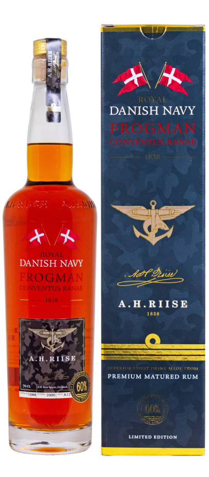 A.H. Riise Royal Danish Navy Frogman - 0,7L 60% vol