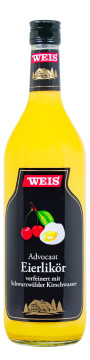 Weis Advocaat Eierlikör mit Kirschwasser - 1 Liter 20% vol